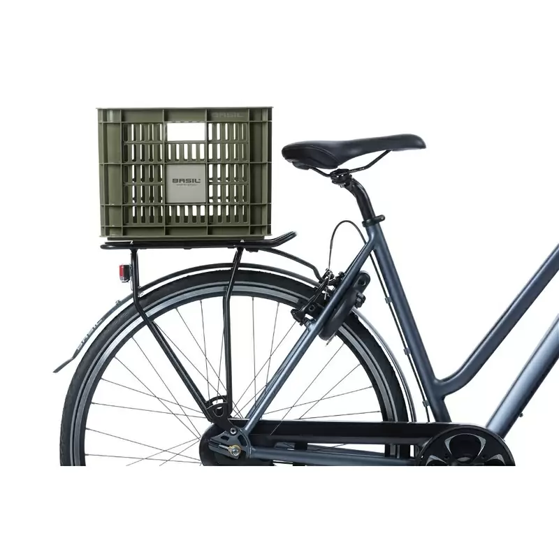 Caja para bicicleta Crate M Moss Green 29,5 L #2