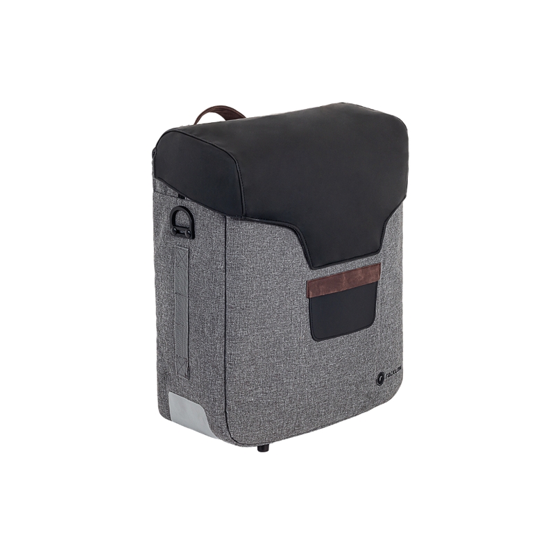 Bolsa Lateral Trasera Star Negro/Gris