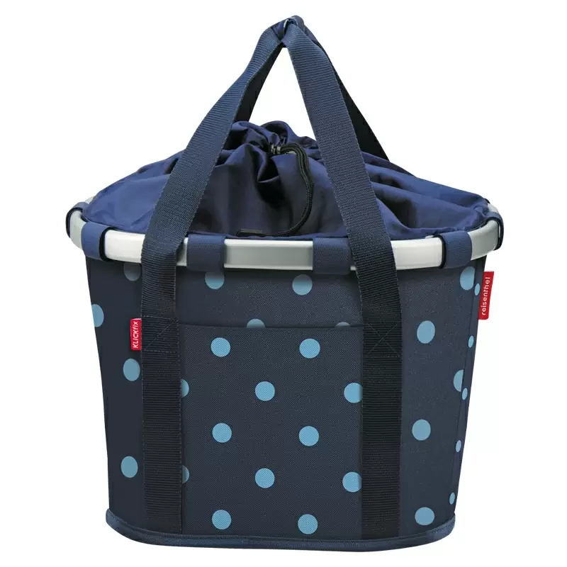 Borsa City Bikebasket 35x28x26cm mixed dots blue 15 litri 800g #1