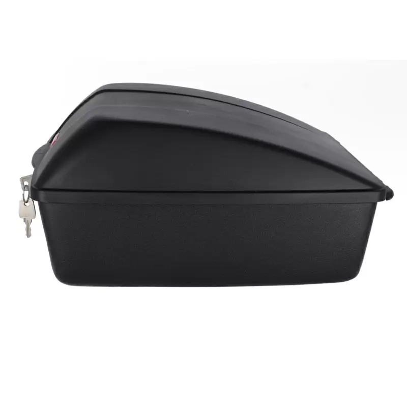 Bauletto da bicicletta Bike Box GTA nero 25x35x18cm gancio incluso #2