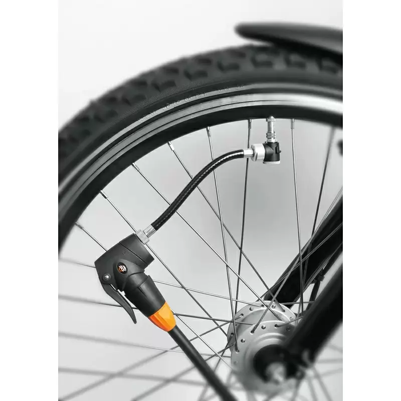 Adattatore Tubo Flessibile Valvola Presta/Schrader/Dunlop 175mm #2