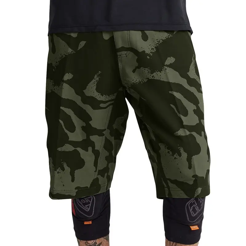 MTB Skyline Shadow y pantalones cortos de horizonte transpirables con backwood verde tamaño 32 #1