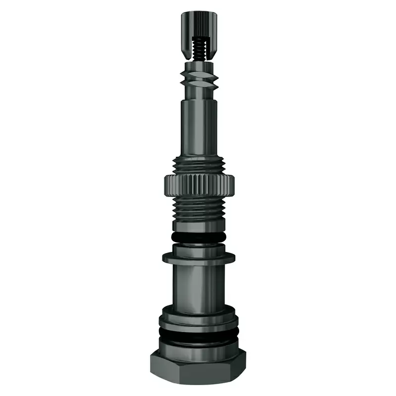 Sensor de presión de la válvula Airspy Black Purnation Attack Valve Presta #4