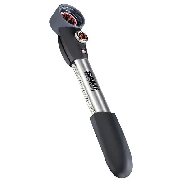 Pumpe für Federgabel/Stoßdämpfer Sam Max 25 Bar mit Präzisionsmanometer #1