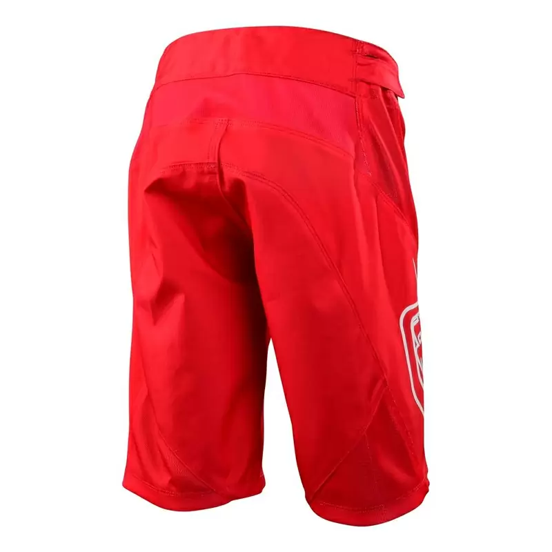 Pantalones cortos de luz de sprint ligero para DH y enduro rojo tamaño 30 #3
