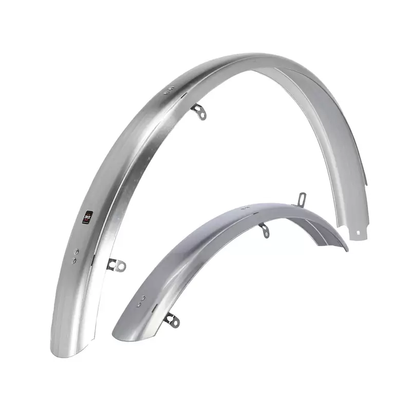 Set of Bluemels Basic 69mm silver fenders - image
