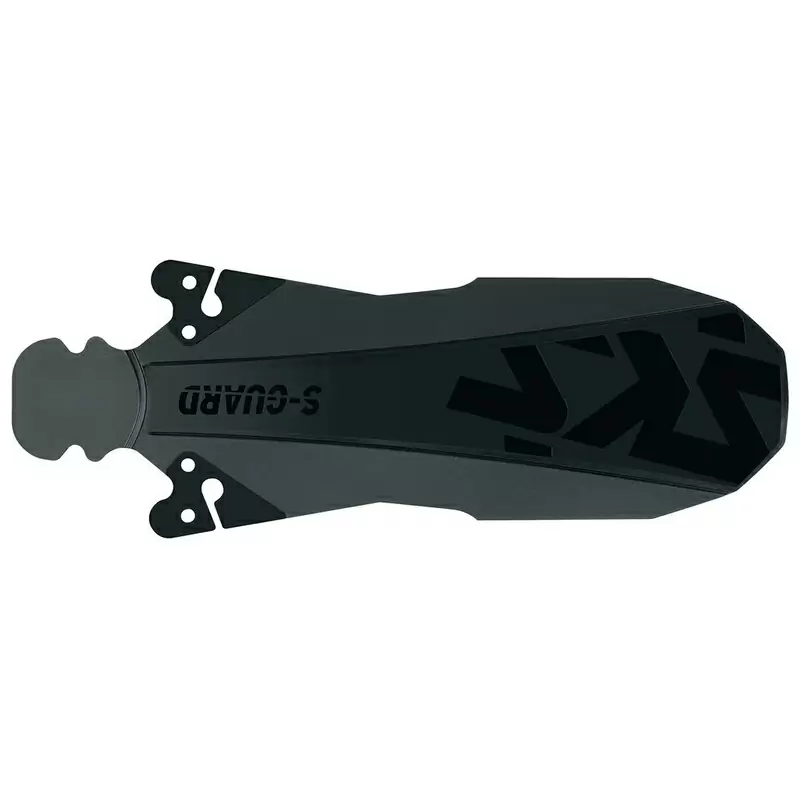 Guardabarros Trasero Flexible S-Guard Negro #1