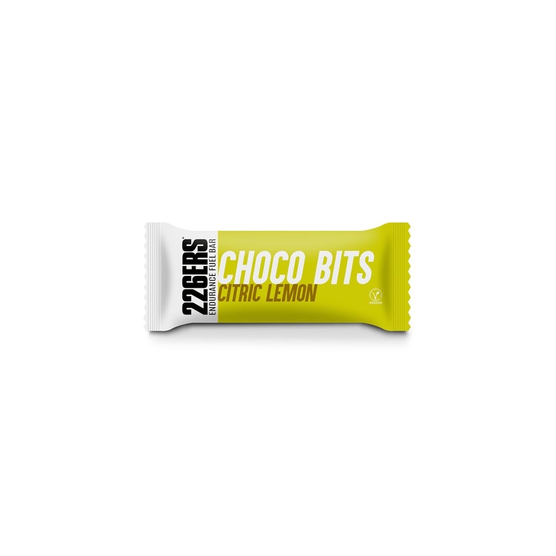 ENDURANCE BAR CHOCO BITS barre énergétique 60gr Citron Citron