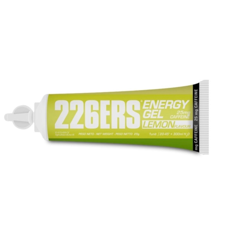 Gel energetico ENERGY GEL BIO 25gr con caffeina Lemon