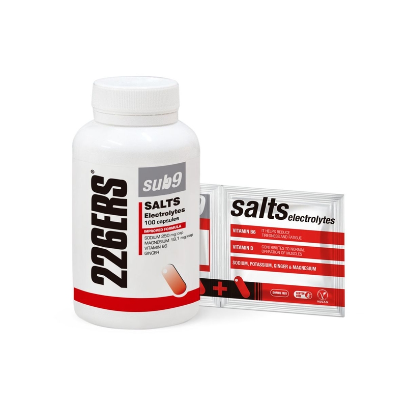 SUB-9 SALES ELECTROLITOS complemento alimenticio 2 cápsulas