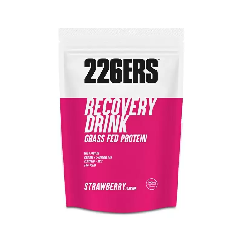 Complément alimentaire RECOVERY DRINK 0,5 kg FRAISE - image