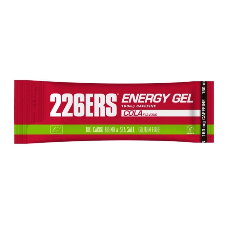 Gel energético orgânico 40 g COLA + 160 mg CAFEÍNA