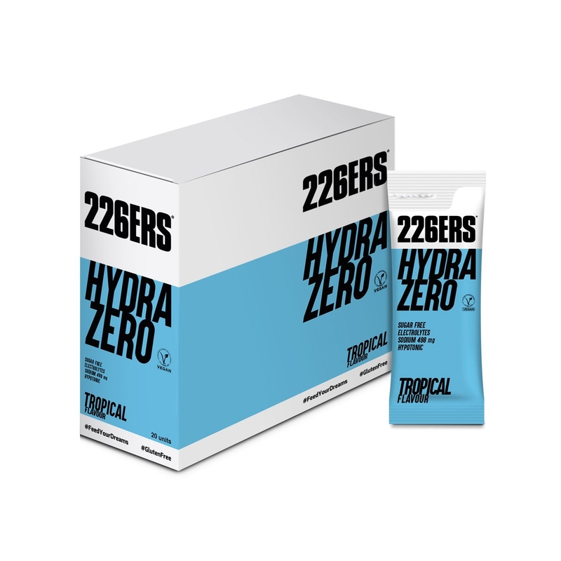 Boisson hypotonique HYDRAZERO DRINK 7,5 g TROPICAL (Dose unitaire)