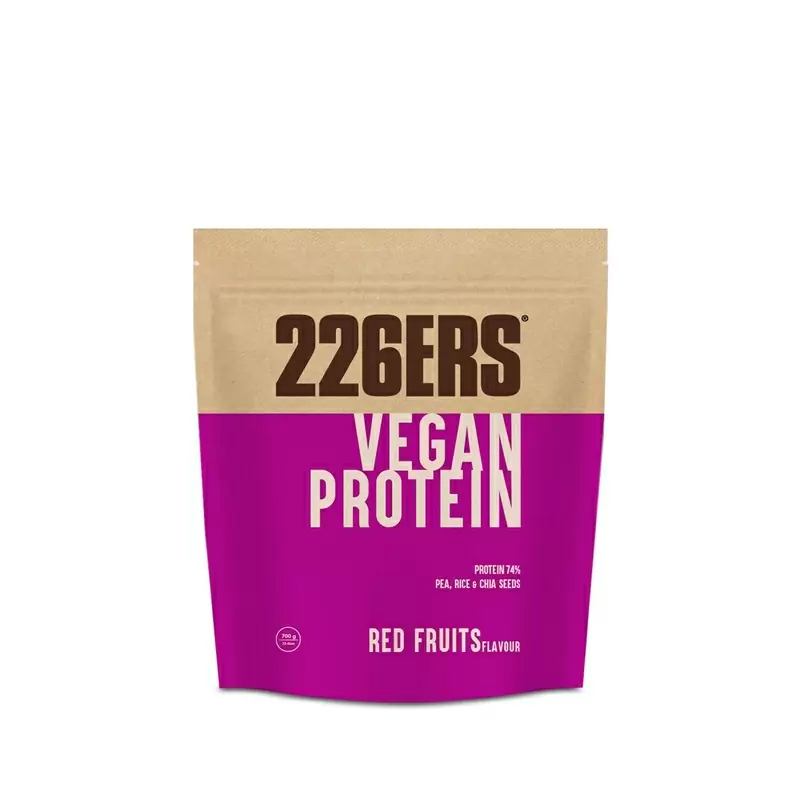 Protéines végétaliennes VEGAN PROTEIN SHAKE 700 g FRUITS ROUGES - image