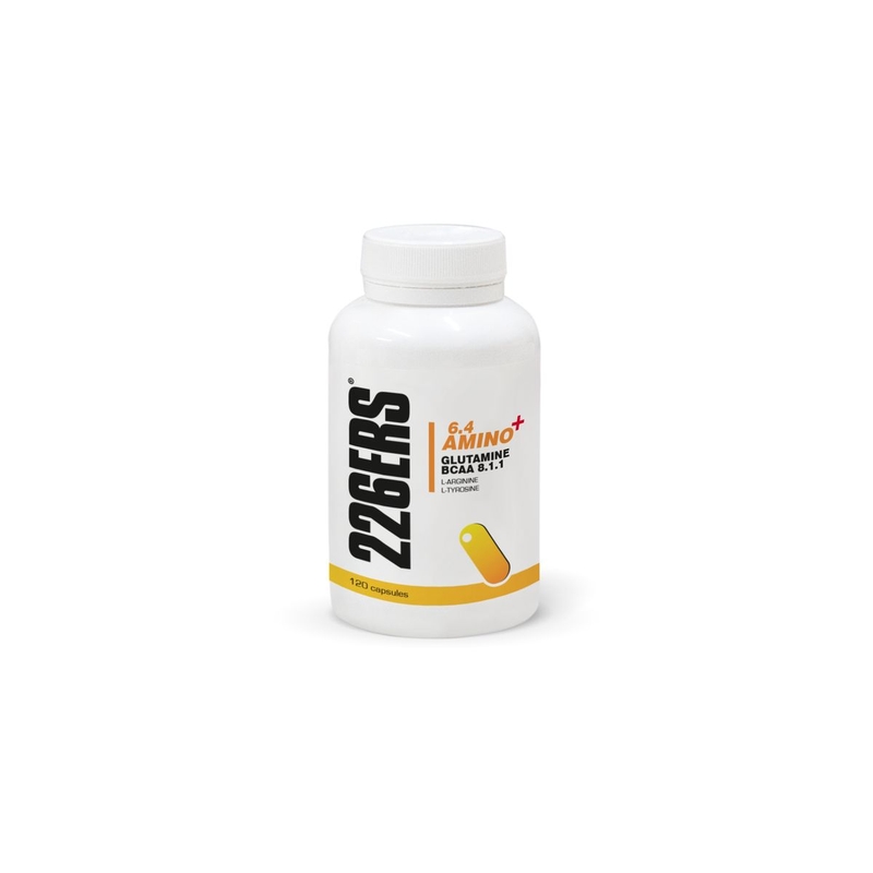 6.4 AMINO (Glutammina + BCAA + L-Arginina + L-Tirosina) 120 Capsule
