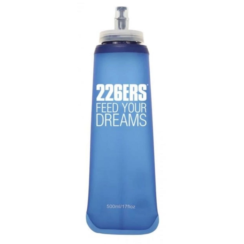 SOFT FLASK botella plegable 500 ml ANCHO AZUL