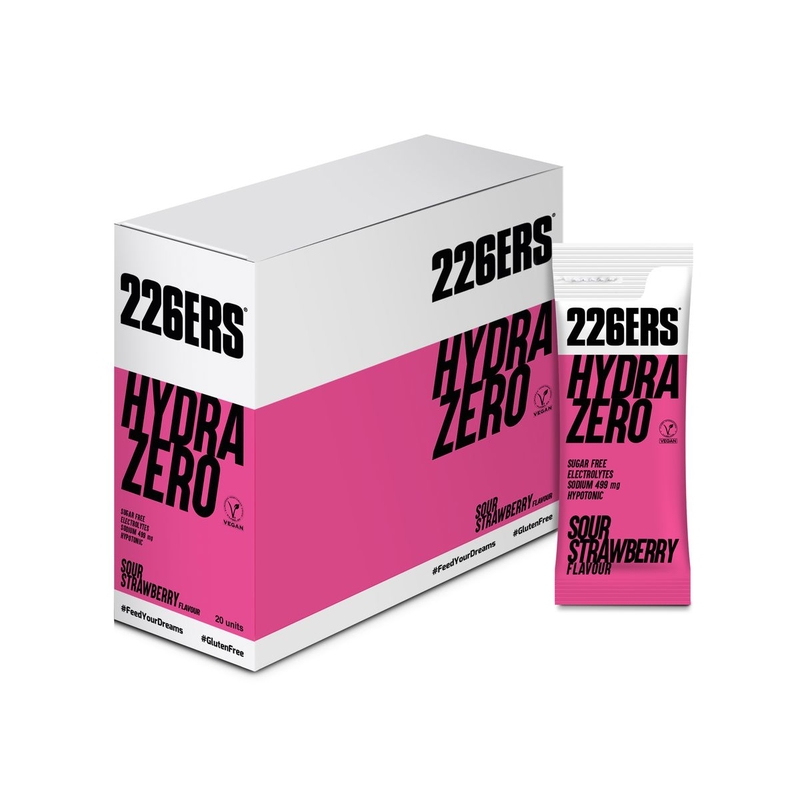 Bevanda ipotonica HYDRAZERO DRINK 7,5 g STRAWBERRY (Monodose)