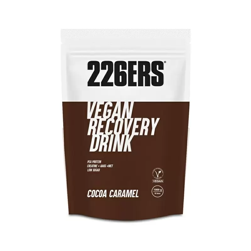 VEGAN RECOVERY DRINK complément alimentaire 1 kg CACAO CARAMEL - image