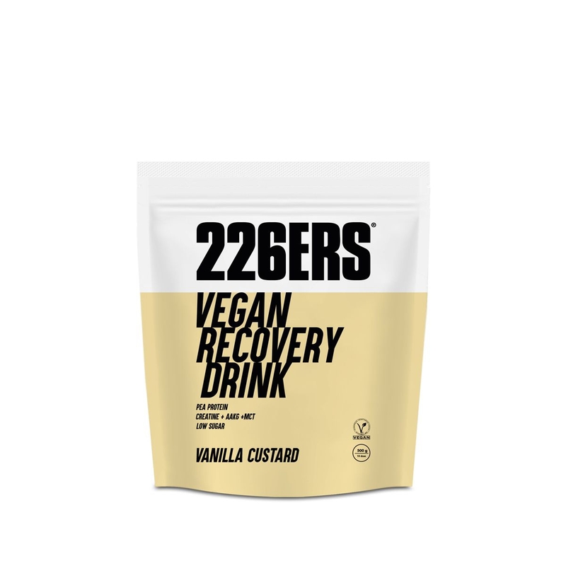 VEGAN RECOVERY DRINK complément alimentaire 0,5 kg VANILLA CUSTARD