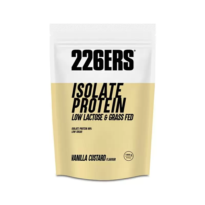 Frullato proteico ISOLATE PROTEIN DRINK 1 kg VANILLA CUSTARD - image