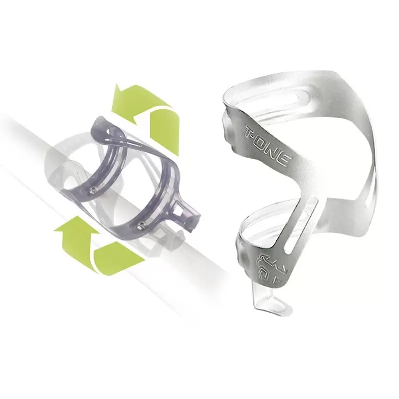 Garrafa de qualquer maneira ângulos ajustáveis, anodizado prateado #1