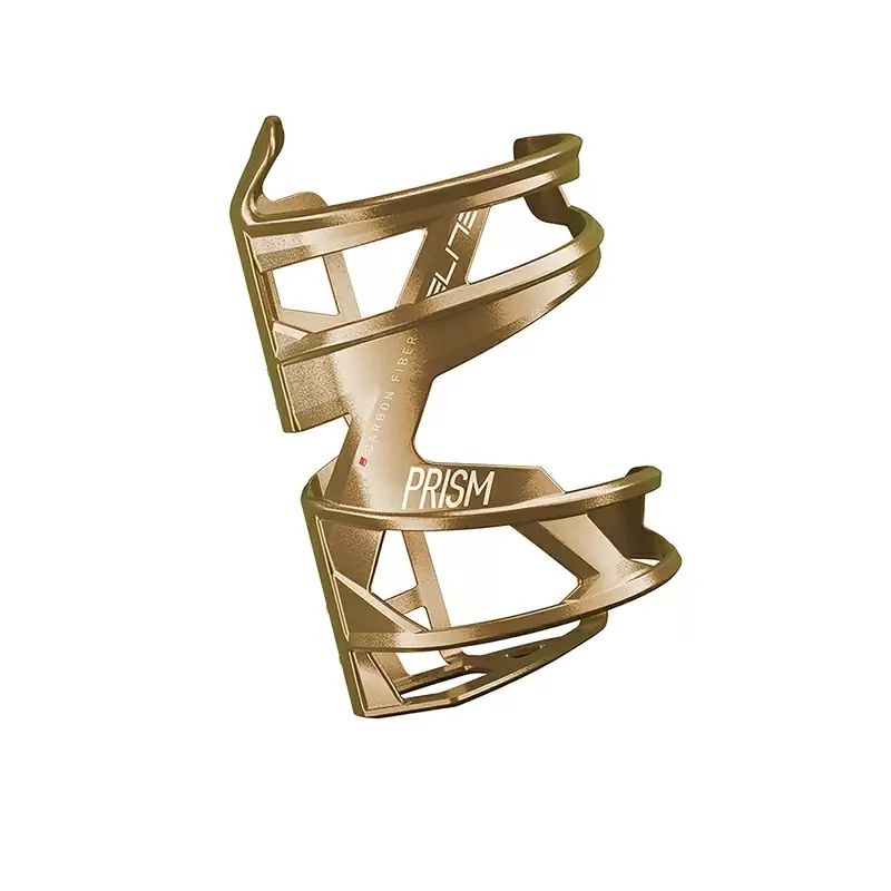 Portabidón Prism Carbono Derecho Metalizado Oro - image