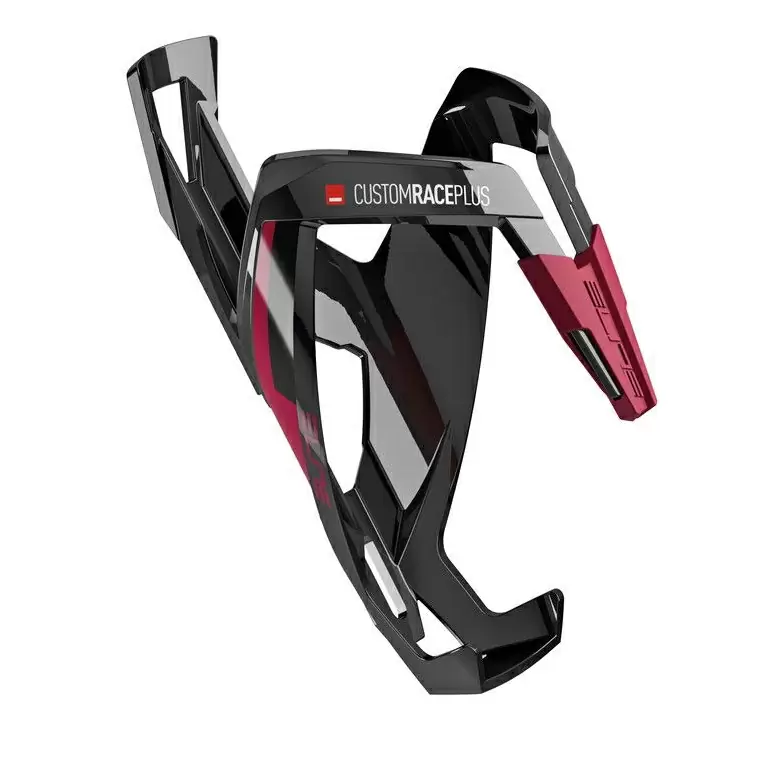 Custom Race Plus Bottle Cage Black/Red - image
