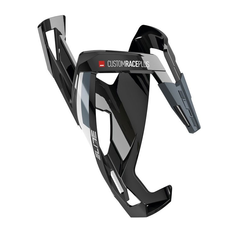 Portabidón Custom Race Plus Negro/Blanco