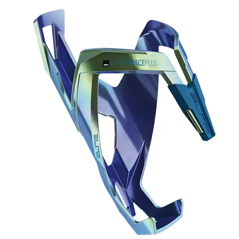 Custom Race Plus Bottle Cage Blue/Green - image