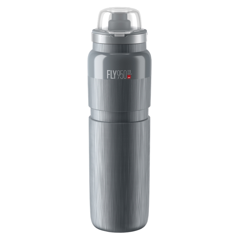 Fly Tex MTB-Flasche 950 ml Grau