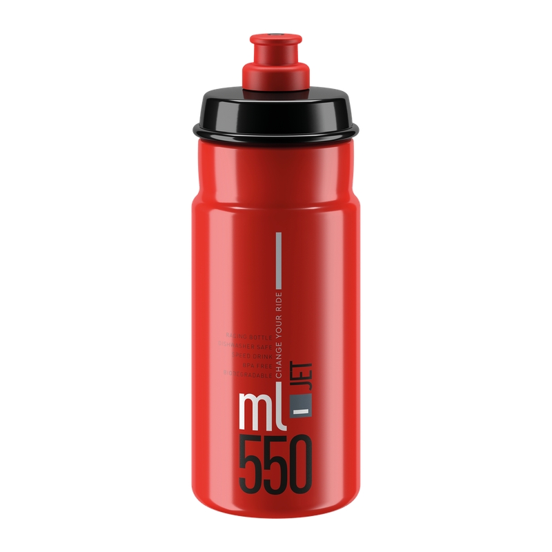 Bouteille Jet 550ml Rouge/Gris