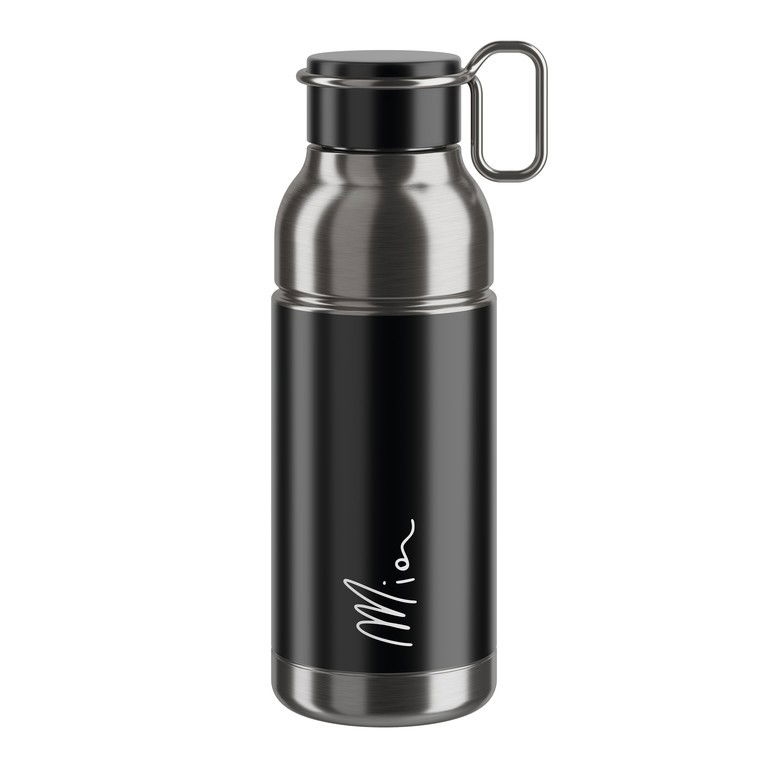 Borraccia Mia 650ml Acciaio Inossidabile Nero/Argento