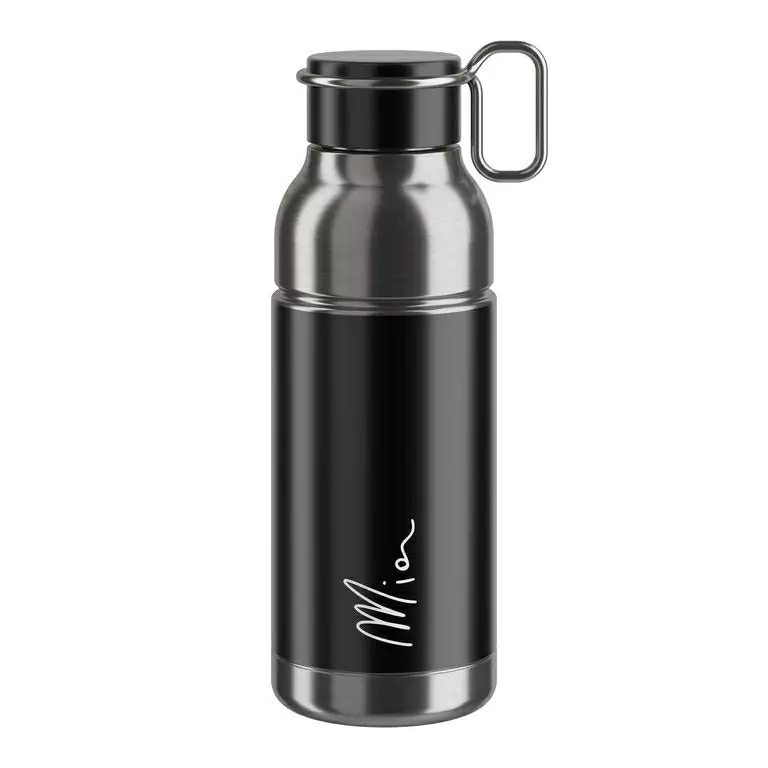 Borraccia Mia 650ml Acciaio Inossidabile Nero/Argento - image