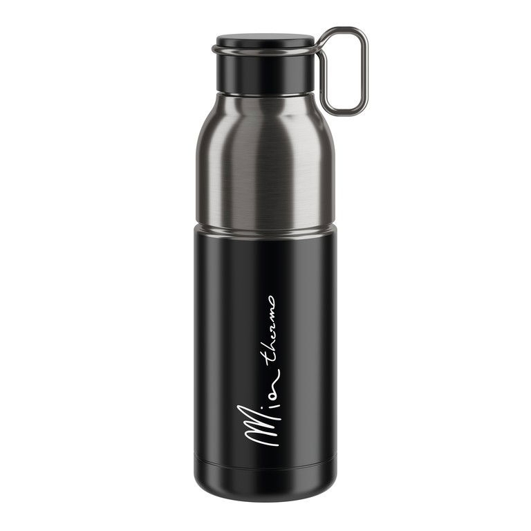 Bouteille Thermique Mia 550ml Acier Noir/Argent
