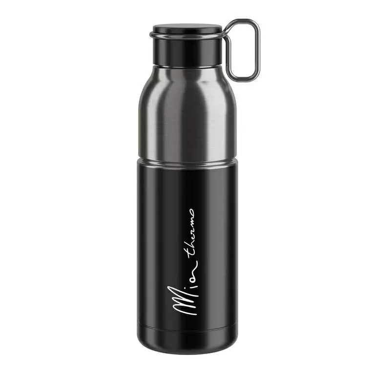 Bouteille Thermique Mia 550ml Acier Noir/Argent - image