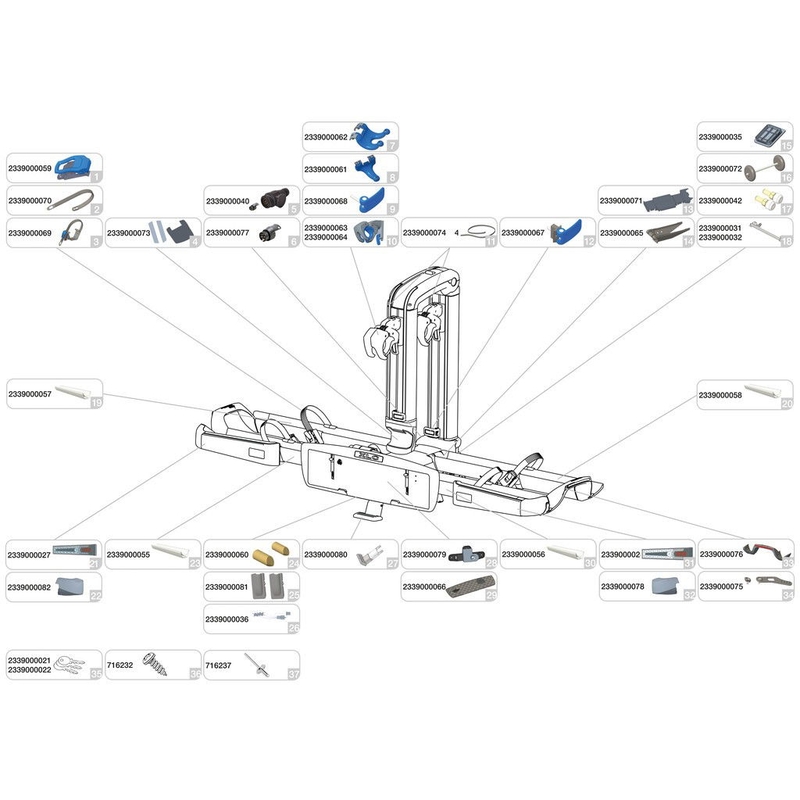 Elastomeri CC-X 37 set pour Almada Work E