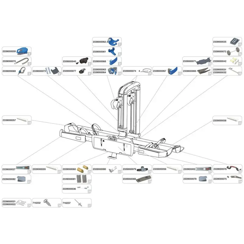 Deckung für CC-X44 Bridge für Almada Worldke - image