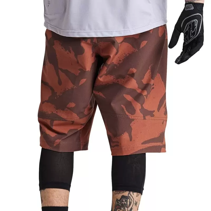 Pantaloncini MTB SKYLINE SHELL SHADOW leggeri e traspiranti arancione Taglia 30 #4