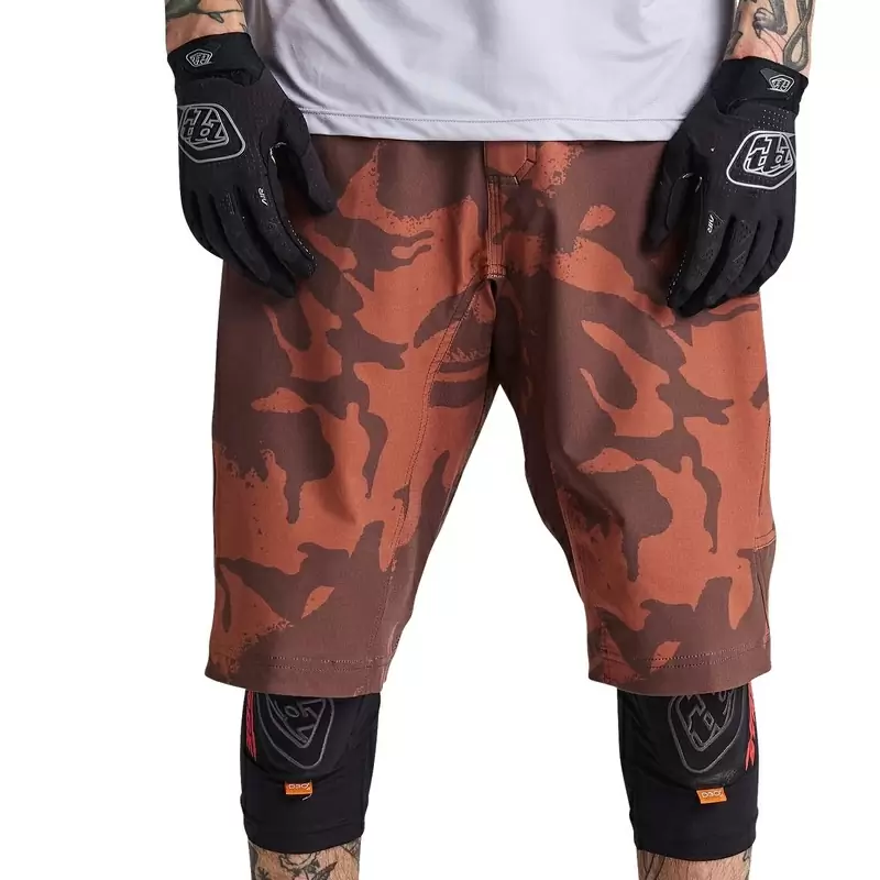 Pantaloncini MTB SKYLINE SHELL SHADOW leggeri e traspiranti arancione Taglia 36 #2