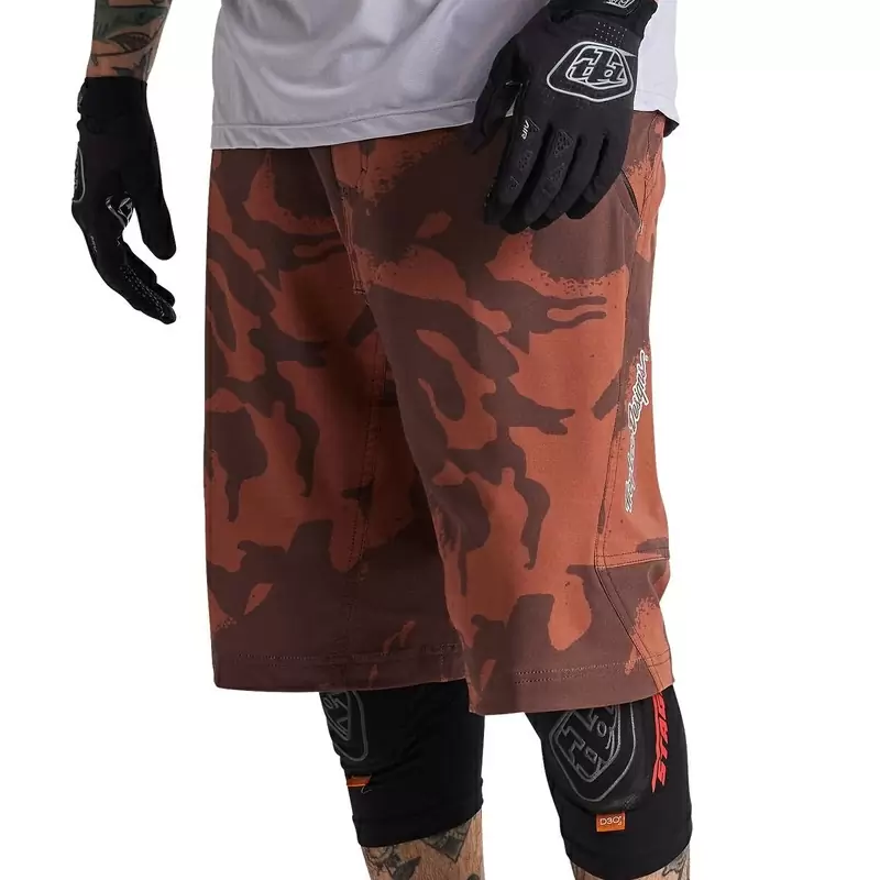 Pantaloncini MTB SKYLINE SHELL SHADOW leggeri e traspiranti arancione Taglia 36 #3