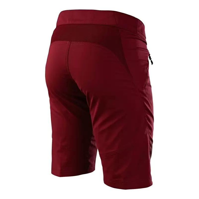 Pantaloncini MTB SKYLINE SHORT SHELL WINE ultra leggeri e traspiranti rosso Taglia 30 #3