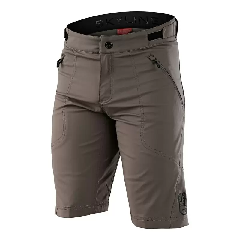 Pantaloncini MTB SKYLINE SHORT SHELL CLAY ultra leggeri e traspiranti marrone Taglia 30 #1