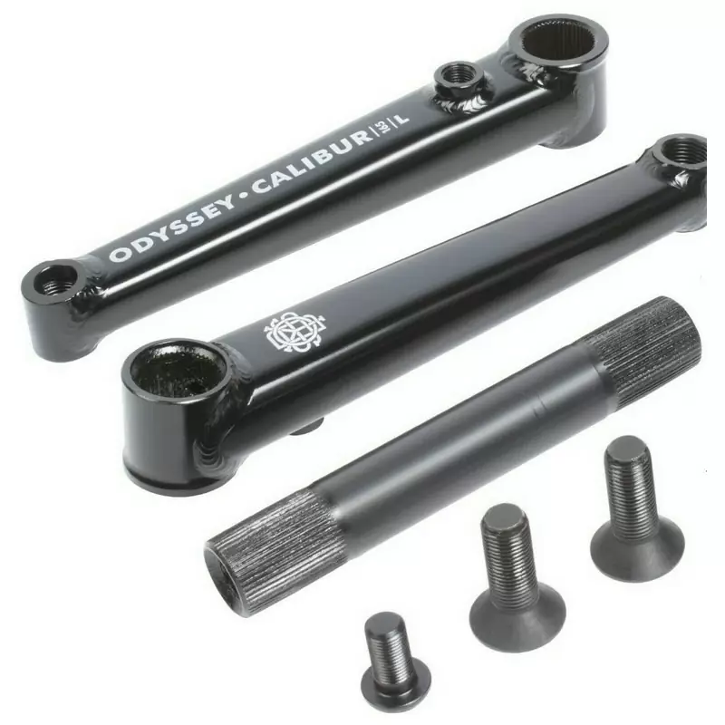 Guarnitura BMX CALIBUR V2 Perno 22mm Compatibile RSD/LSD 170mm Nero - image