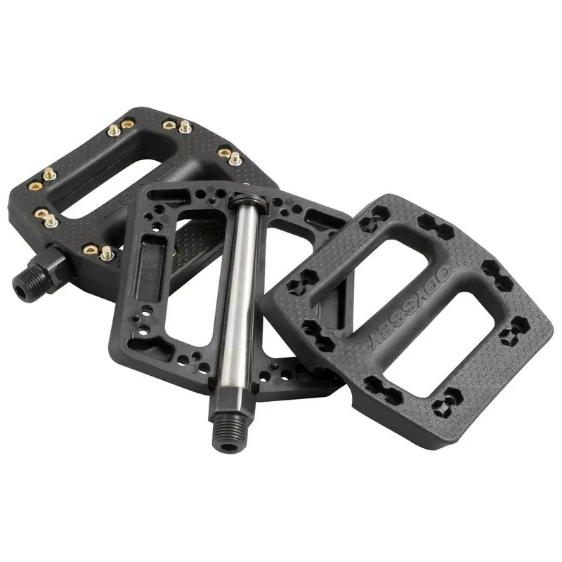Par de Pedales DANDWICH 9/16'' Nylon/Aluminio Negro - image