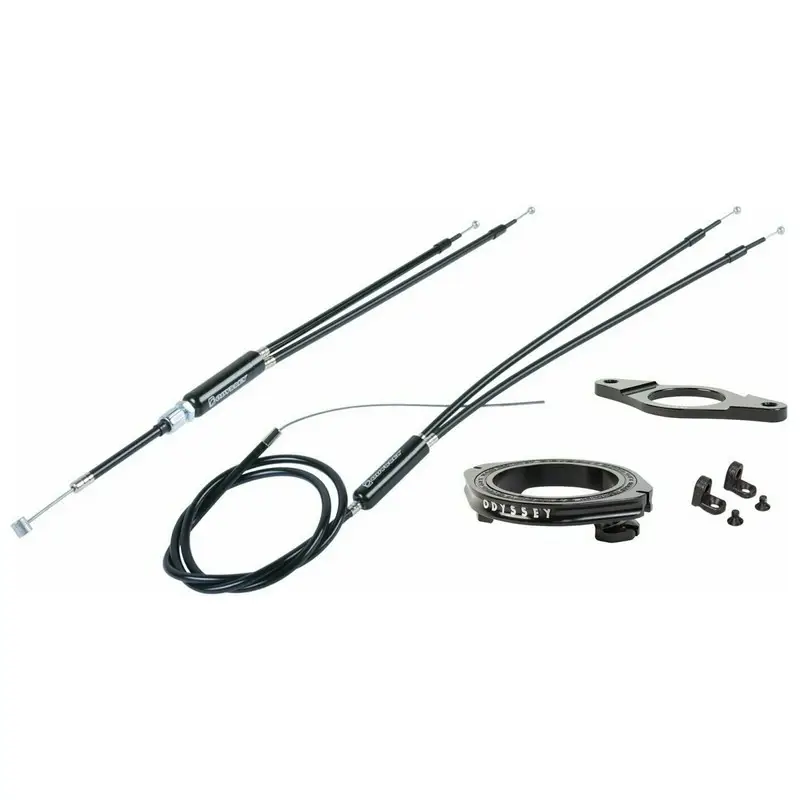 BMX GTX-S Drehbremskabelsatz für 1-1/8'' Steuerrohre Schwarz - image