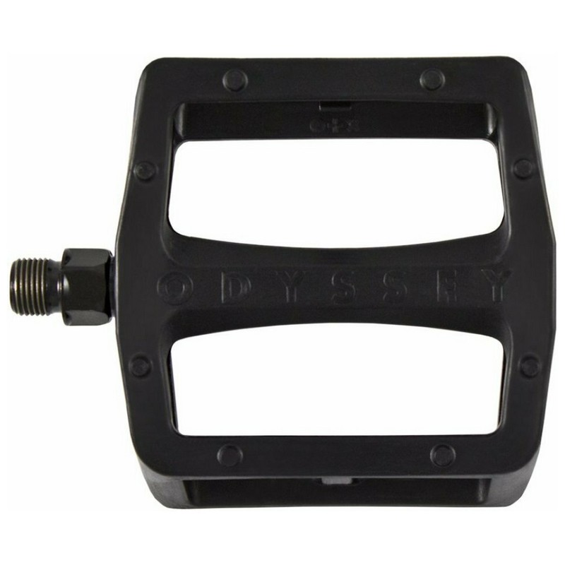 Par de Pedales GRANDSTAND PC 9/16'' Nylon/Aluminio Negro