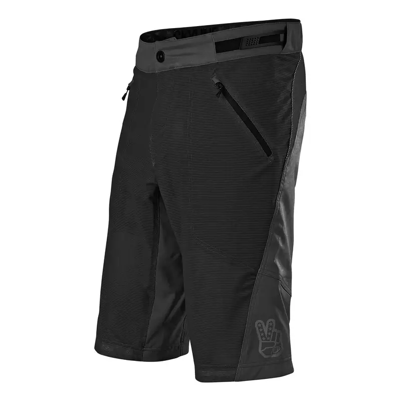 Pantaloncini MTB SKYLINE AIR Shell ultra ventilati e con pannelli in mesh nero Taglia 38 #1