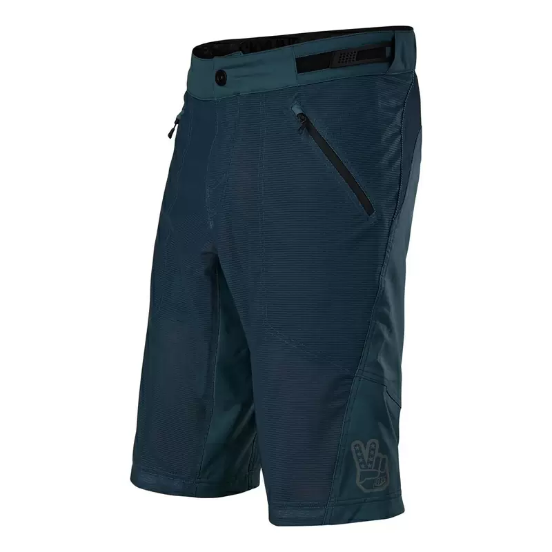 Pantaloncini MTB SKYLINE AIR Shell ultra ventilati e con pannelli in mesh blu Taglia 28 #1