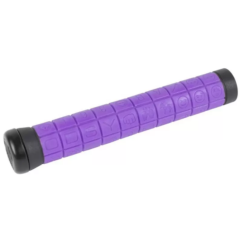 Puños BMX ROSS TECLADO Morado 165mm - image