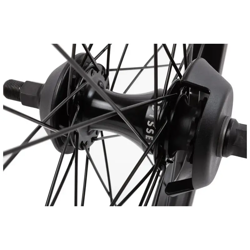 Roue arrière BMX 20'' STAGE2 CASSETTE Transmission côté droit noir - image